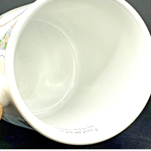 VINTAGE Footprints In The Sand Coffee Cup Mug Enesco PRECIOUS MOMENTS Collection - Picture 10 of 12